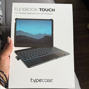 Flexbook Touch Black Wireless Keyboard Case
